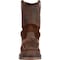 Georgia Boot Men's Waterproof Wellington Work Boot, 14 W, Steel Toe, 10 in H, Brown, G4603 G4603 - alternate 3